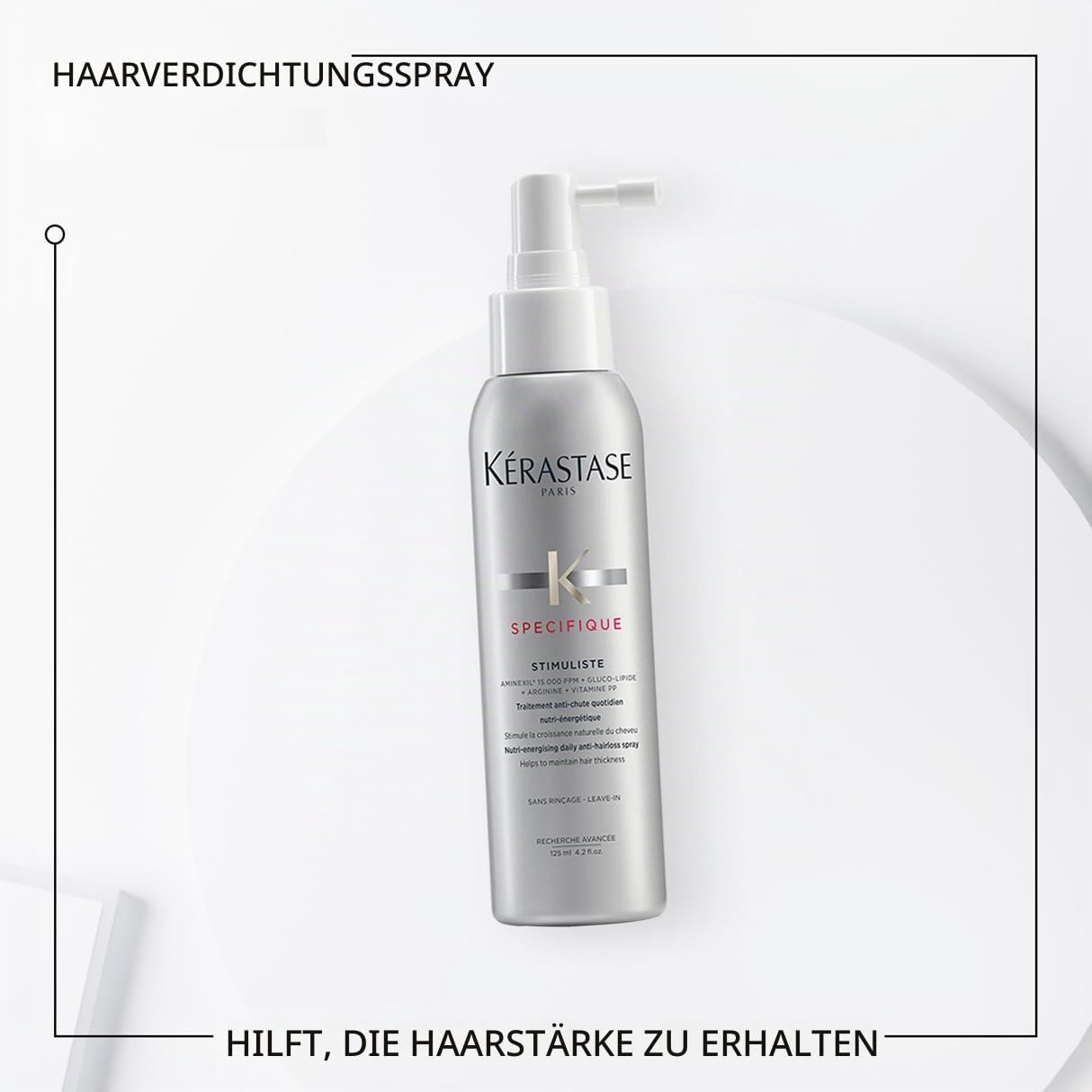 Kérastase | Nährendes Haarspray für dünnes und feines Haar, Gegen Haarverlust und Haarbruch, Spray Stimuliste, Spécifique, 125 ml