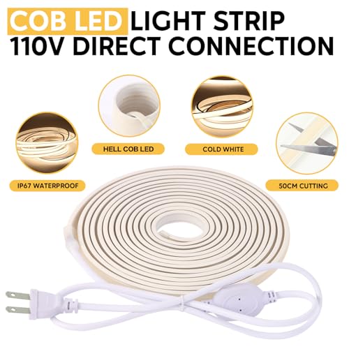 Cinta LED Blanca 4000K 1m Impermeable IP67 Flexible miniatura 4
