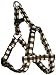 ONS Cotton Check Harness #15 Brown (Small Dog)