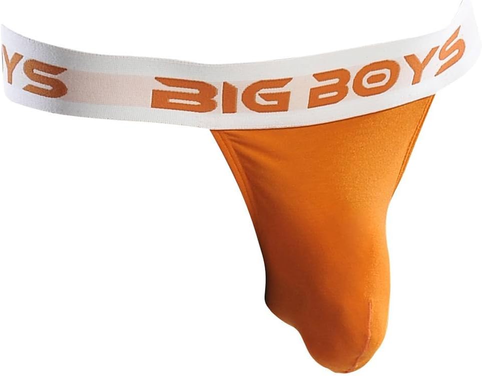 Big Boys Mens Thong - Orange