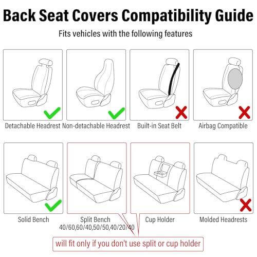 17 Pcs Mushroom Car Seat Covers Mushroom Car Accessories Full Set for Women Men Automotive Rear Front Seat Protector View Mirror Hanging Ornament Steer Wheel Belt Cover(Mushrooms and Frogs) - Thumbnail 7