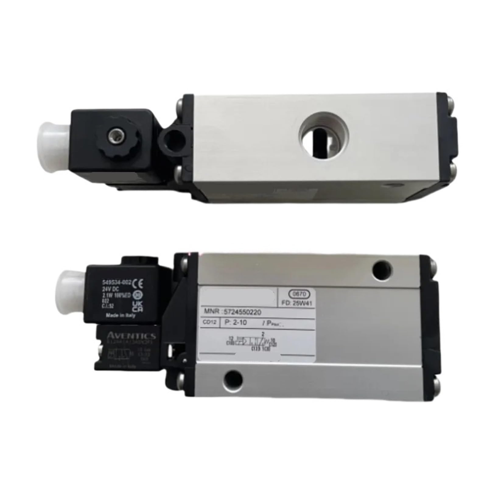 CLEUFWKO 1pcs 5724550220 Solenoid Valve Pressure Regulating Valve