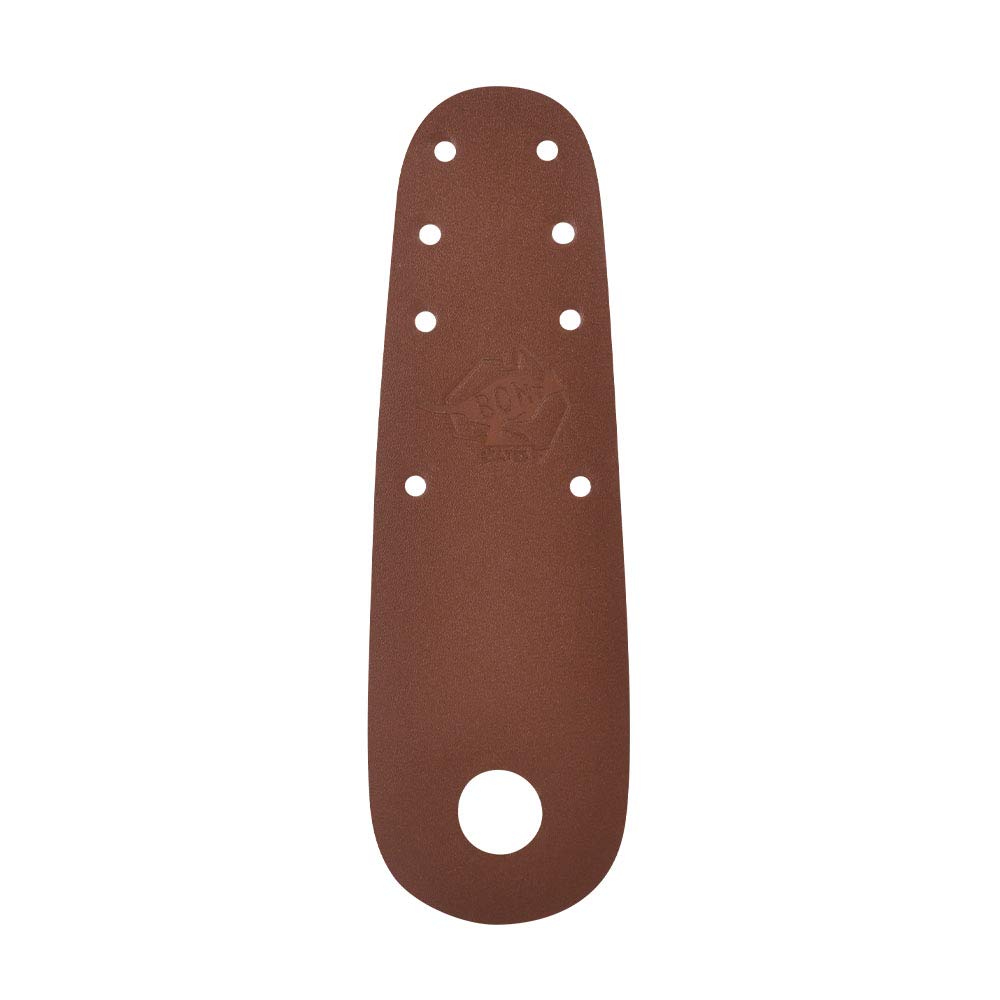 Bont Roller Skates - 100% Australian Leather Flat Toe Guard Protectors - Roller Skate Derby Speed - Pair - Brown Leather