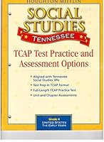 Social Studies, Test Preparation Consumable Level 4: Houghton Mifflin Social Studies Tennessee 061893815X Book Cover