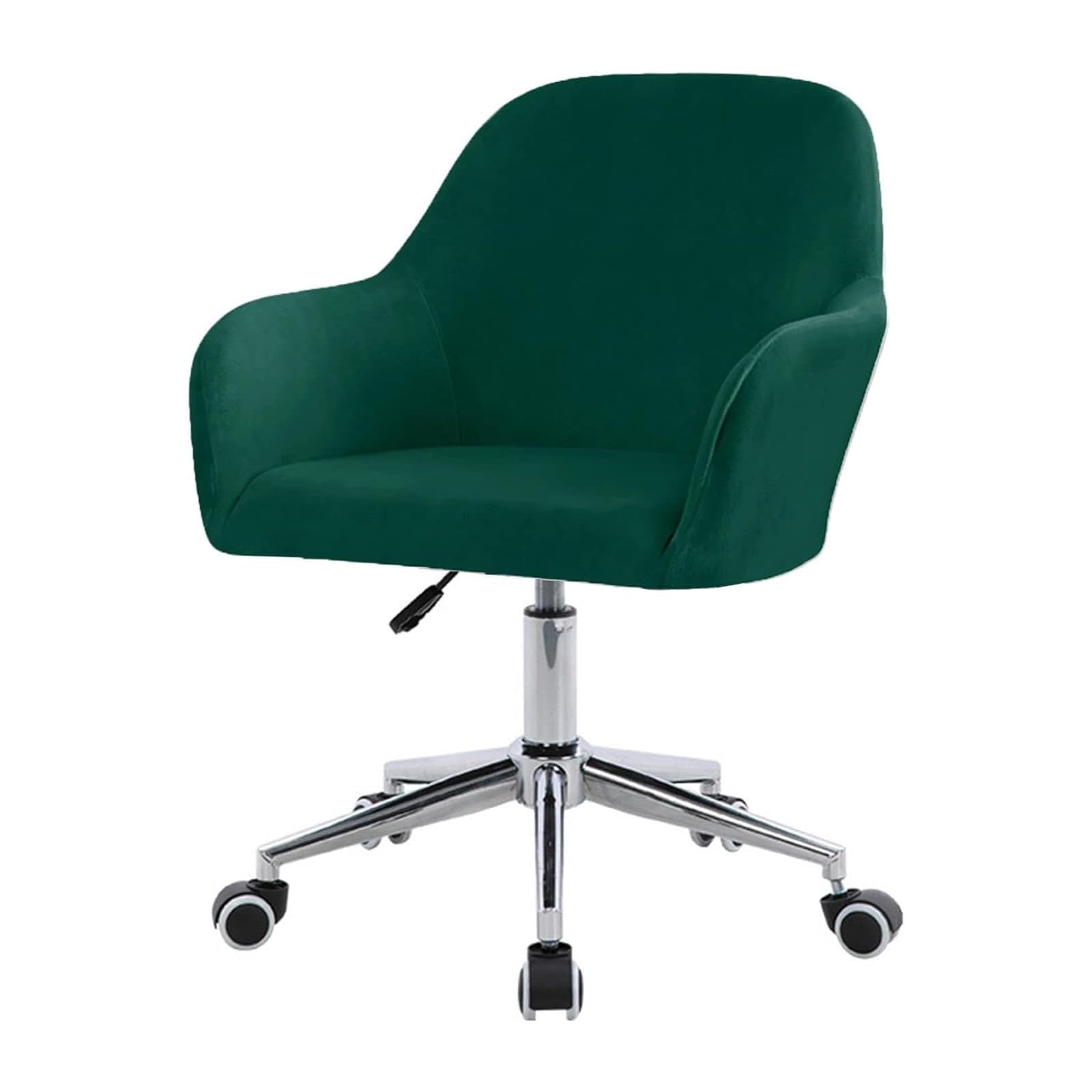 Zhuiyuan J Velvet Office Chair Slipcover With Arms,Cover Chair For Vanity,Modern Office Computer Chair Protector,Stretch Wingback Dining Chair Cover Protector For Home Kitchen Living Room