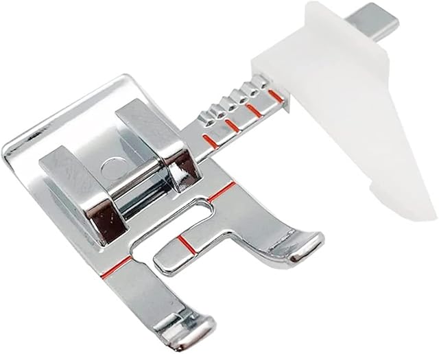 Adjustable Guide Sewing Machine Presser Foot Fits for Low Shank Snap On Brother, Babylock, Singer, Janome, Juki, New Home Domestic Sewing Machine