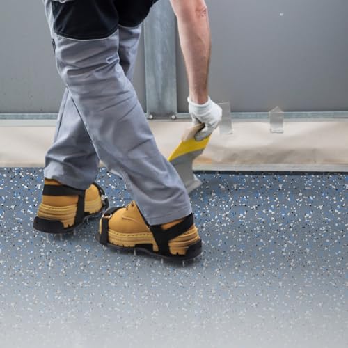 Image of Epoxy Floor Flakes，454g / 1Lb Blend Decorative Color Chips Concrete Floor Coatings Paint Flakes Garage Epoxy Floor Kit for Garage Floor Paint, Wall Interior and Exterior House Paint