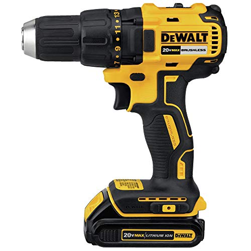 Image of DEWALT DCD777C2 20V Max Lithium-Ion Brushless Compact Drill Driver