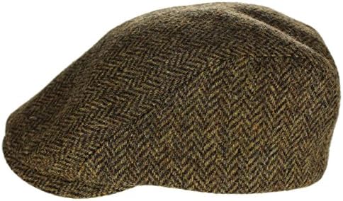 Biddy MurphyIrish Touring Cap Made in Ireland Fitted Slim Fit Genuine Tweed