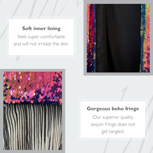 Image of Festival Kimono Cardigan - Perfect Festival Outfit for Women - Music Concerts, Discos