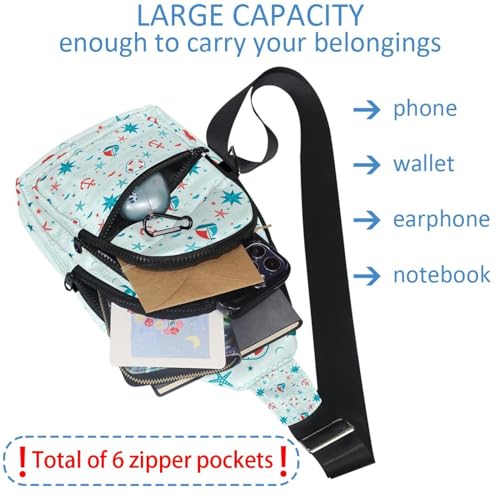 Mochila cruzada ligera de 30x18cm ideal para excursiones al aire libre 6