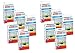 Produktbild tesa® Insect Stop Standard Fliegengitter für Fenster - Insektenschutz zuschneidbar (10er Pack - Anthrazit (Durchsichtig), 1,3m:1,5m)