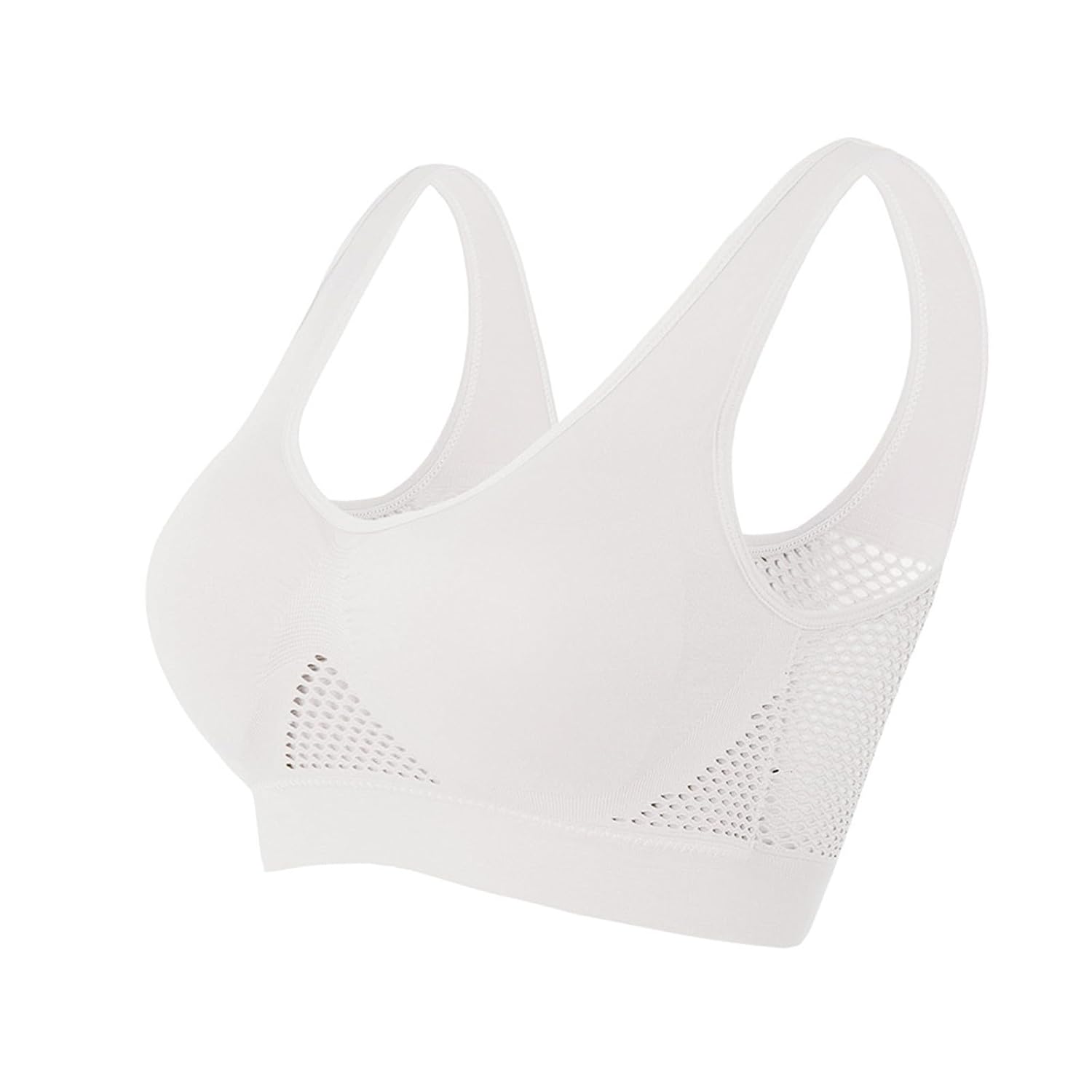 Bras for Women Plus Size High Support Sports Bras Seamless Wireless Push up Bra Breathable Full Coverage Everyday