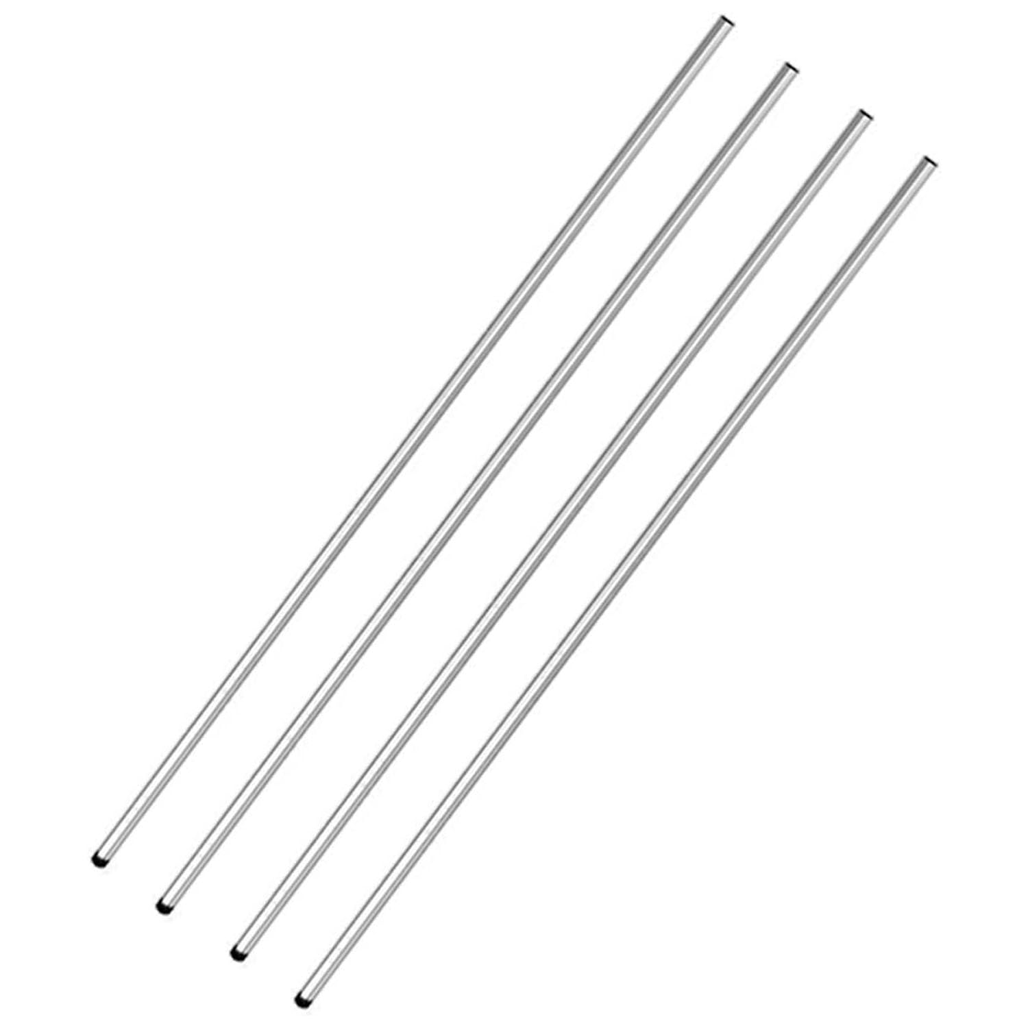 スチールラックパーツ 支柱 長さ174 アジャスター付き 径25mm 8本セット スチールラックパーツ 支柱 長さ174 アジャスター付き 径25mm 8本セット