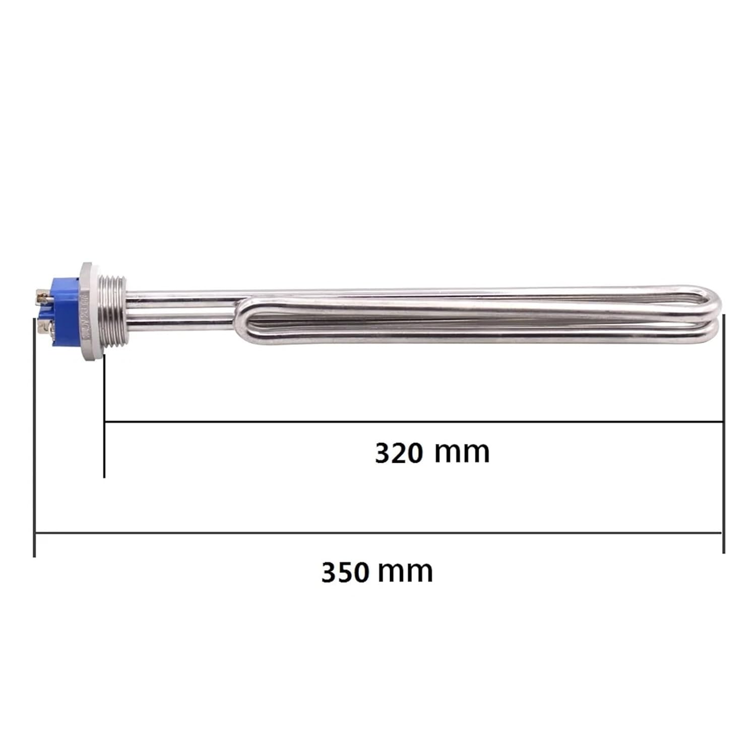 1pcs Element for Homebrew Immersion Water Heater 240v 1 INCH NPT Thread Foldback Screw in Heater 5000w(with Accessories)