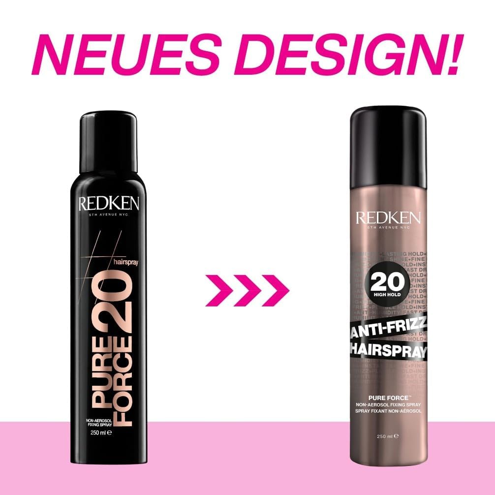 Redken | Aerosolfreies Haarspray gegen Frizz für alle Haartypen, Langanhaltend & schnelltrocknend, Anti-Feuchtigkeit, Anti-Frizz Haarspray, 1 x 250 ml