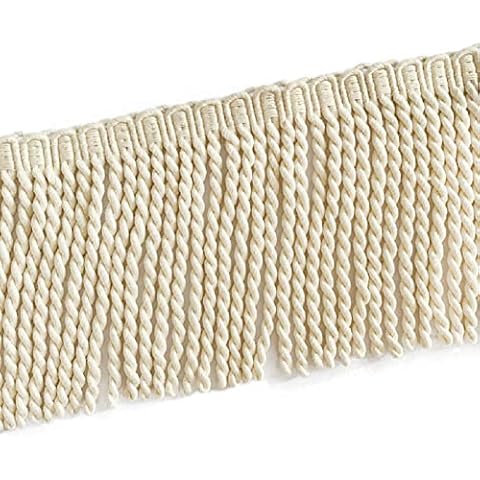 Yalulu Cotton Tassel Fringe Trim for DIY Cover
