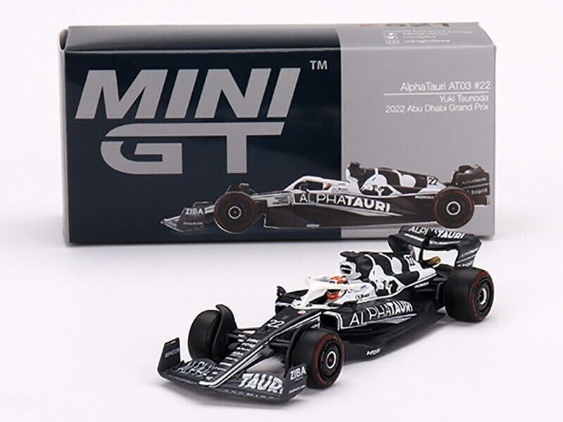 AlphaTauri AT03#22 Yuki Tsunoda Formula One F1 Abu Dhabi GP (2022