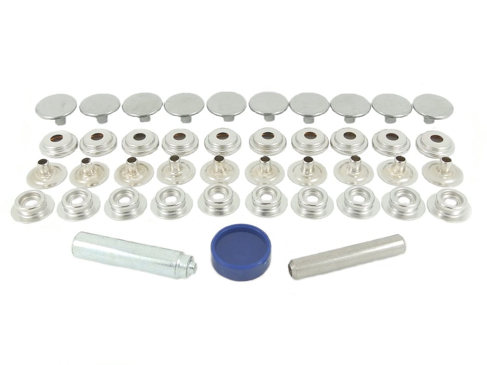 Boutons à pression kit de réparation BPS 850 en inox anti-rouille pour toile