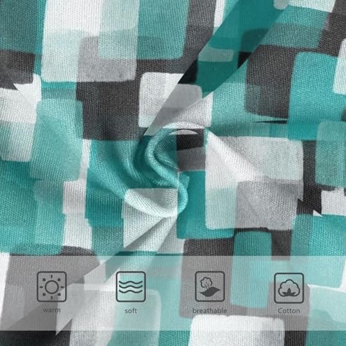 Joisal Toddlers Underwear Floral 2t Cotton Cute Panties Girl Cartoon Underpants Briefs Cool Retro Teal Gray3