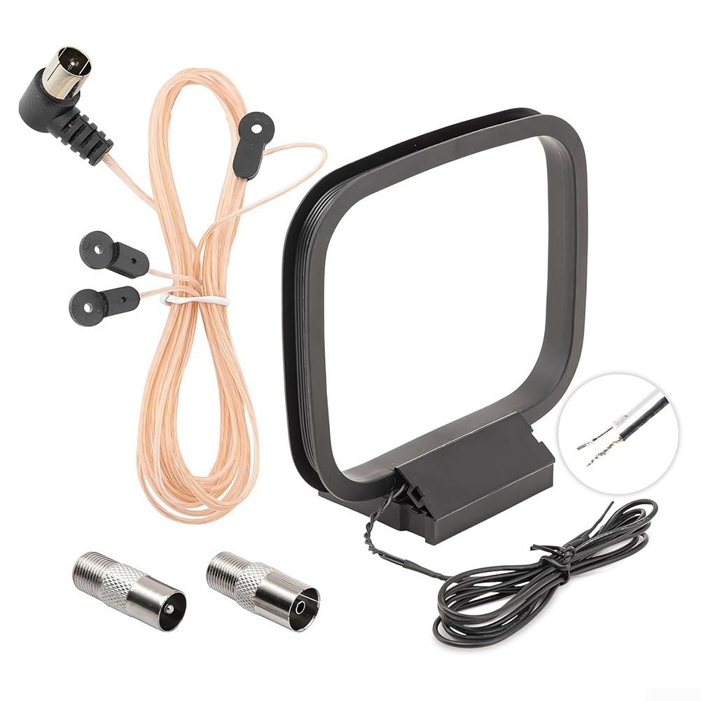 XHDATA AN-80 Antenna Radio FM/SW Con Amplificatore Di Segnale E Cavo Da 7m – Per Radio Con O Senza Jack Antenna - 2