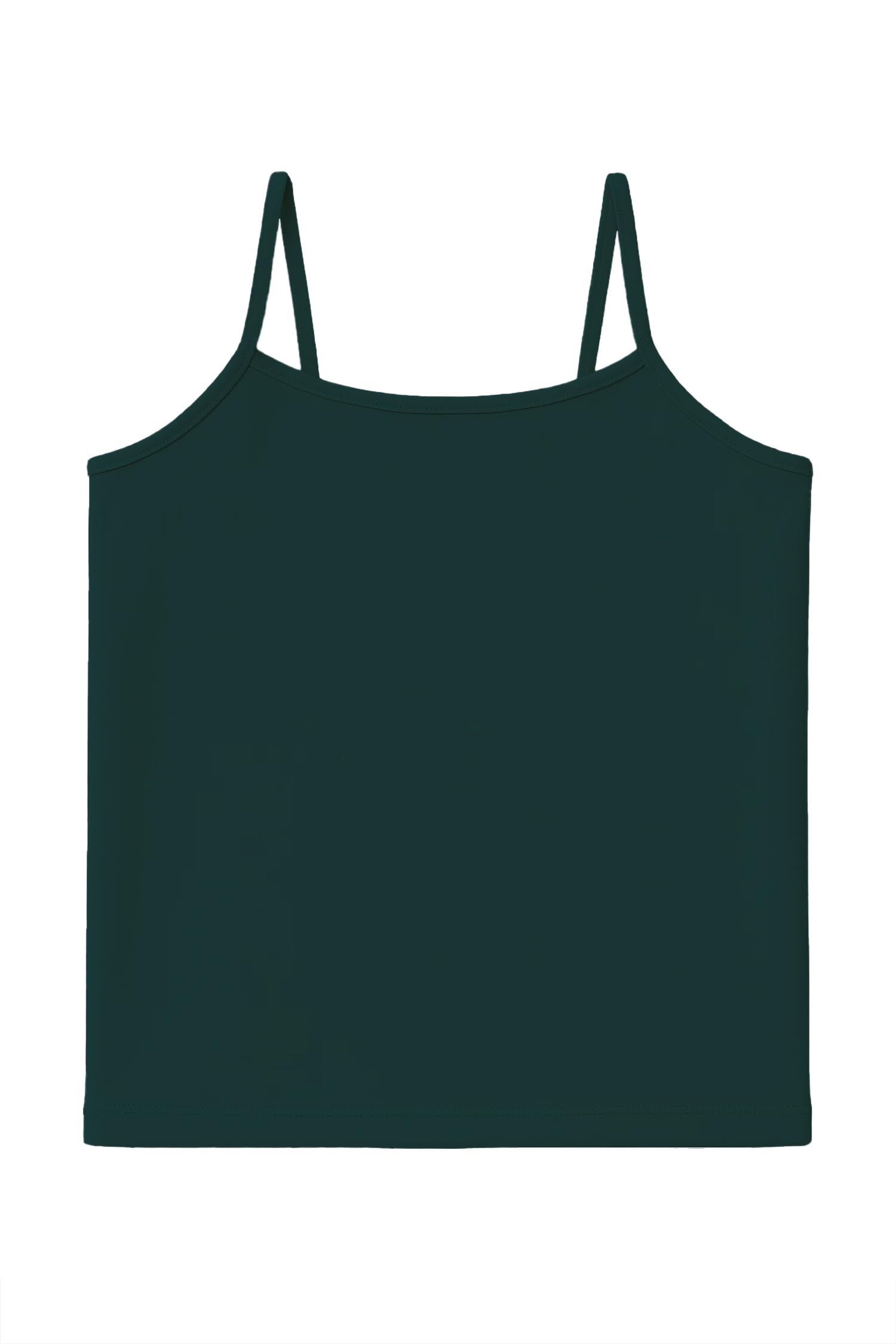 Kurve Girl’s Sleeveless Tank Top – Stretch Undershirts Cami Camisole, UV Protective Fabric, Rated UPF 50+ (Made in USA)
