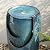Glitzhome 29.25" Outdoor Garden Fountain Ceramic Jar Water Fountain with LED Lights and Pump Cascading Waterfall Vase Fountain for Patio Garden Yard Porch,Turquoise