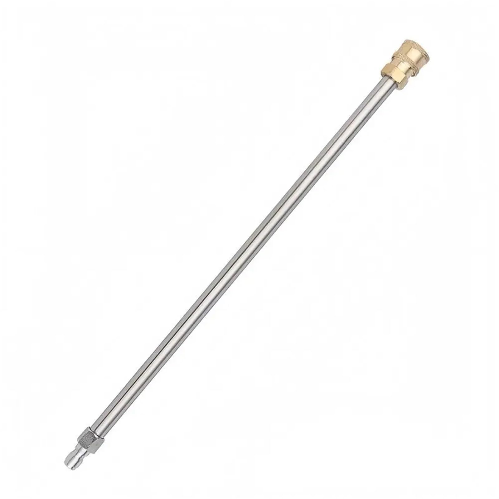 Lancia di Estensione per Idropulitrice 1 prolunga for idropulitrice ad Alta Pressione Dritta con Lancia a spruzzo Attacco rapido da 1/4" in Acciaio Inossidabile, 40 cm