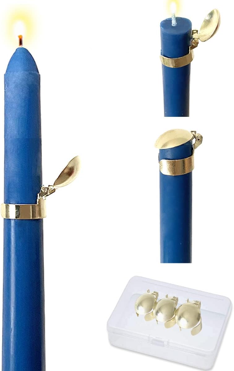 3 PCS Automatic Candle Snuffer Extinguisher Unique Brass