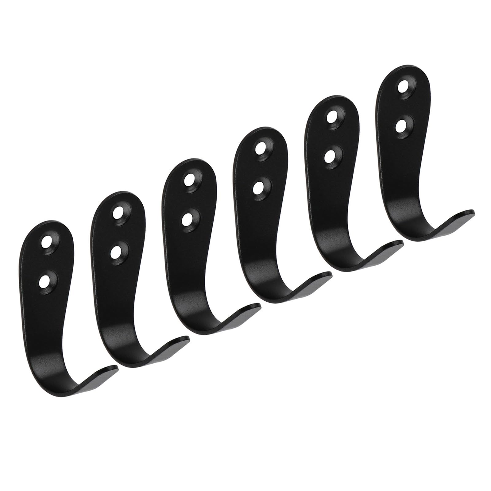 Tsophreniq Door Hook Rack for Clothes and Towels Stainless Steel Hanger with Double Hook Without Drilling Required Daily Use Bathroom Towel