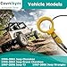 Covnikyer Engine Oil Level Dipstick Indicator 4.0L Compatible with Jeep Cherokee Grand Cherokee TJ Wrangler 1996-2006 Replacement Front Oil Dip Stick Dipstick 917-366