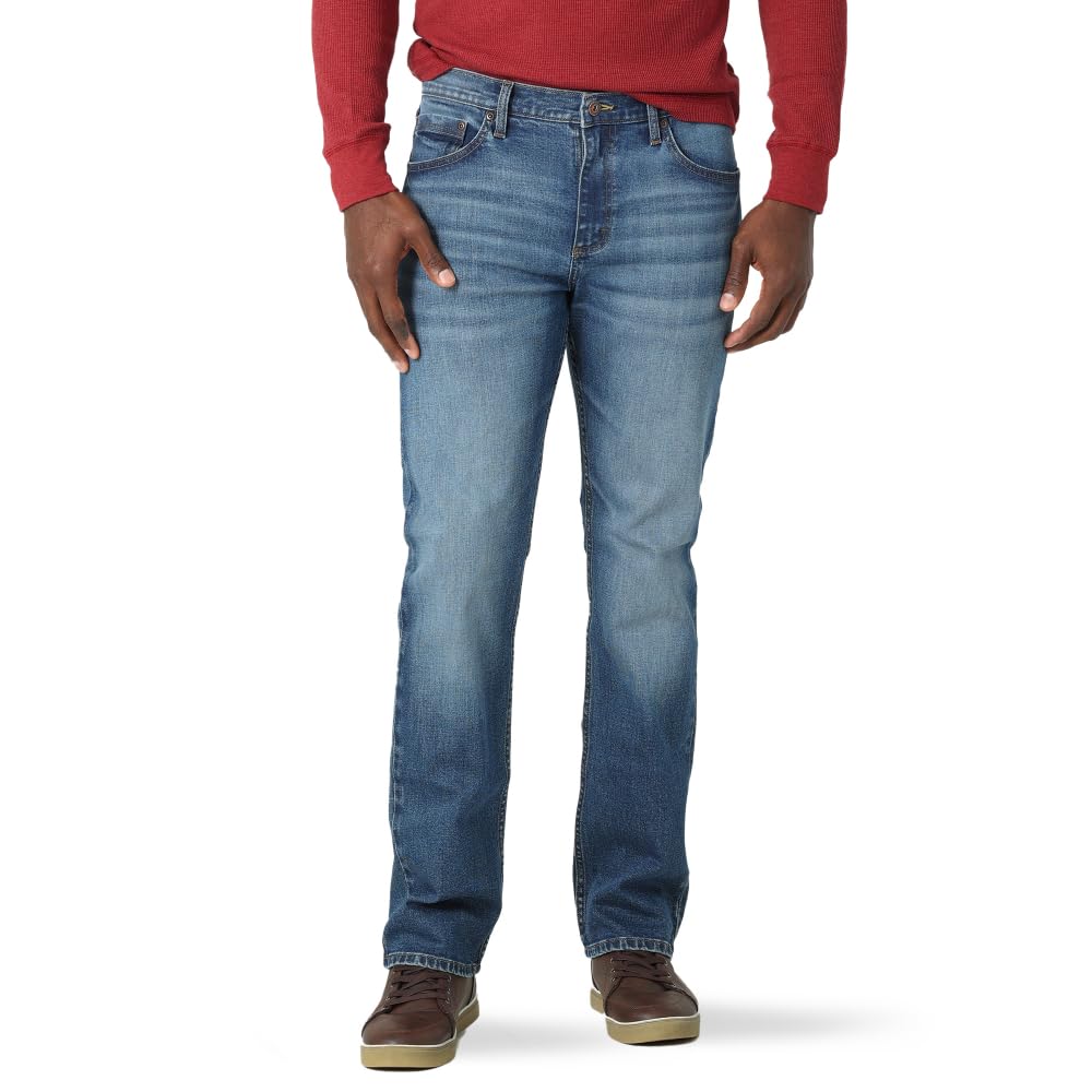 Wrangler Authentics Men's Slim Fit Straight Leg Jean, Hayden, 42W x 32L