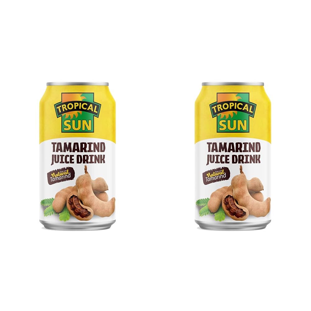 Tropical Sun Tamarind Juice Drink made With Natural Tamarind, 310ml (Pack of 24)