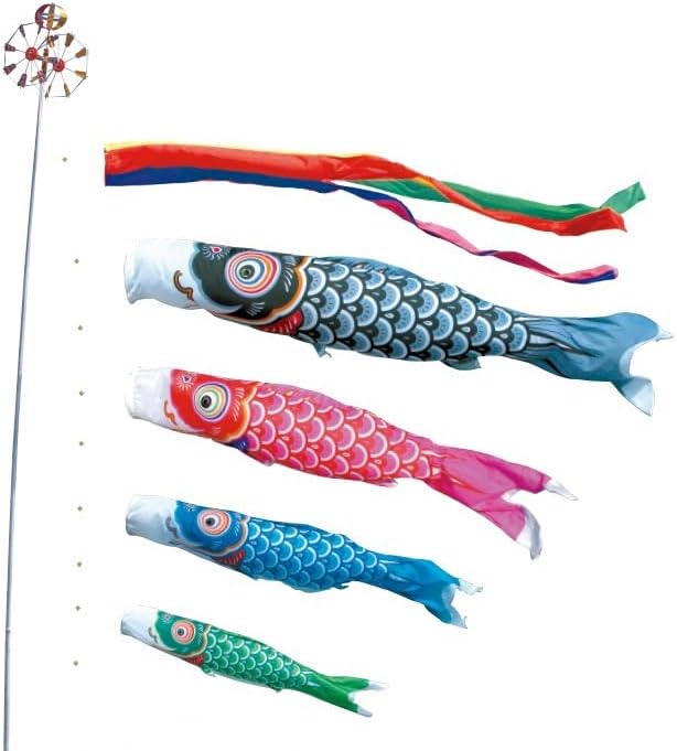鯉のぼり 金太郎 手描き 高儀 5.4Mセット 堺五月鯉織 0144 鯉のぼり 金