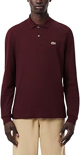Lacoste Mens Original L.12.12 Long Sleeve Cotton Polo Shirt classic (pack of 1)