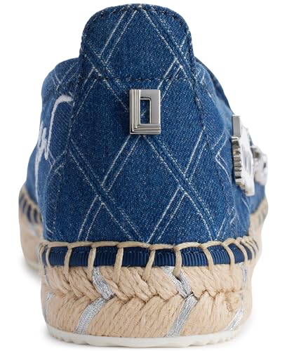 Image of Karl Lagerfeld Women's Michaela Slip on Espadrille Sandal with Pins
