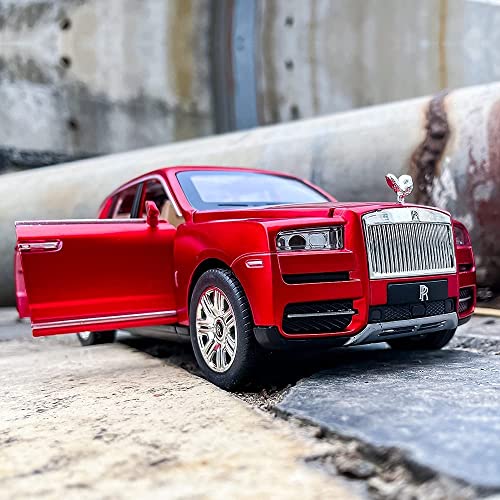 Image of 1:24 Alloy Die Casts & Toy Car Model with Sound /Light /Pull-Back Car Toys for Children Kids(Colour May Vary) (Rolls Royce Cullinan)