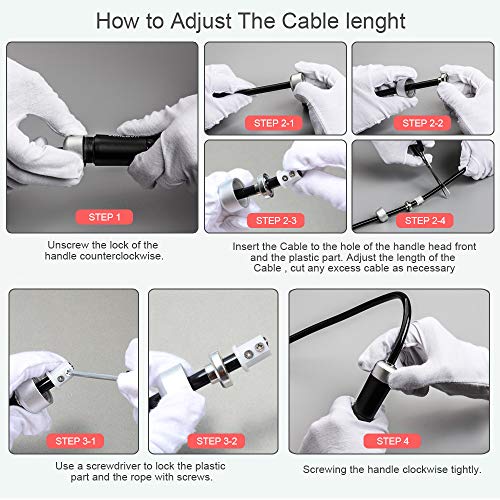image for VOXLOVA Weighted Jump Rope - Premium Heavy Jump Ropes with Adjustable 