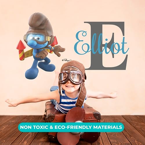 Vinilo Decorativo Personalizado The Smurfs EGD miniatura 5