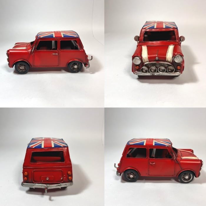 Amazon.co.jp: ブリキ キャンピングトレーラー ミニクーパー