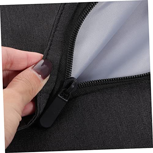 Funda para portátil de 13,3 pulgadas gris oscuro, bolso acolchado delgado con correa 3