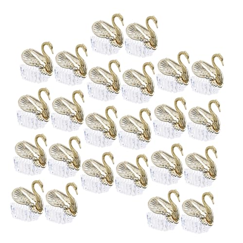 Boîtes présents de mariage de style européen avec finitions dorées sophistiquées