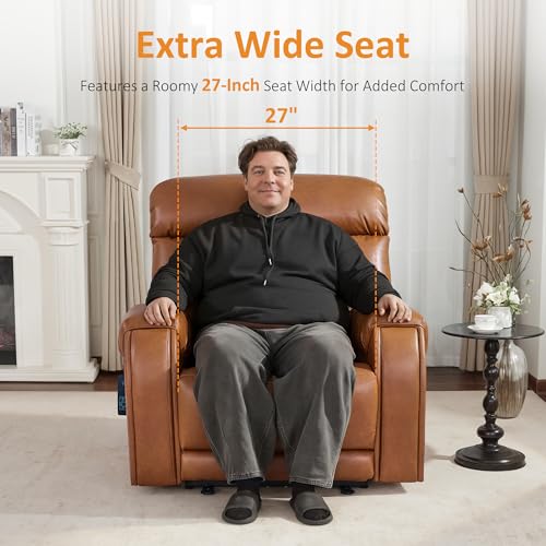 Sillón reclinable con reposacabezas ajustable naranja miniatura 4