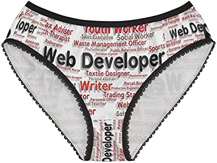 Web Developer Panties, Web Developer Underwear, Briefs, Cotton Briefs, Funny Underwear, Panties For Women