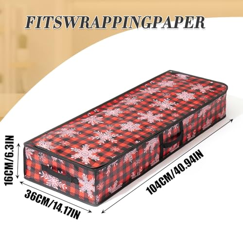 Organizador de papel de regalo para ordenar el sótano el garaje o el dormitorio 6