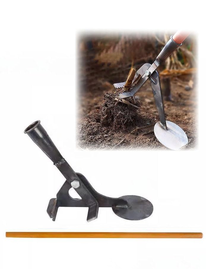 Extracteur de souche d'arbre et racines outil de jardinage pour maïs