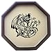 Fantasydice - ROLL OR DIE- Dice Tray - 11.5" Octagon - For Dice, Board Games, Tabletop RPGs Like D&D (DND) 3.5 and 5e, Call of cthulhu, Pathfinder,Shadowrun and other Roleplaying Games