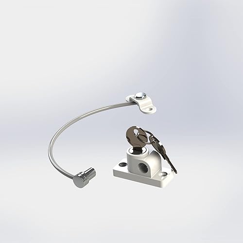 House Guard Cerraduras de seguridad para niños, ventilador, cerradura de seguridad para bebé, apertura con llave para protección del bebé, evita que