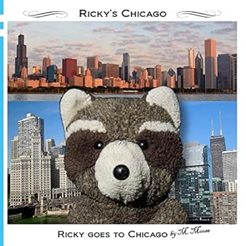 Paperback Ricky goes to Chicago: Ricky goes to the Art Institute, Field Museum, Willis Tower, Chicago History Museum, Lincoln Park Book