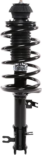Front LeftDriver Side Suspension Strut and Coil Spring Assembly Compatible With Chevrolet Aveo 1.6L L4 2004 2005 2006 2007 2008 2009 2010 2011 2012